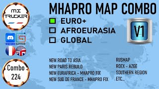 224 | ETS2 1.47 MHAPRO EURO+ MAP COMBO | MXTrucker