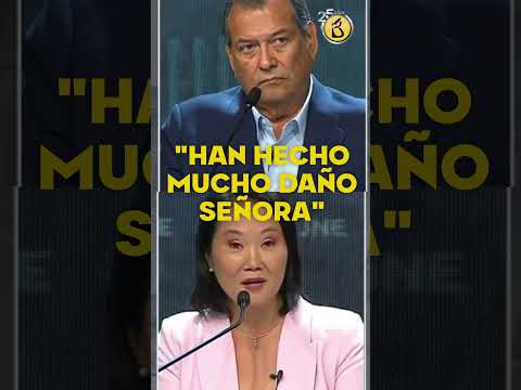 JORGE NIETO CONFONTA CARA A CARA a KEIKO: "Tú GOBIERNAS desde el 2016 y le hiciste DAÑO al PERÚ"