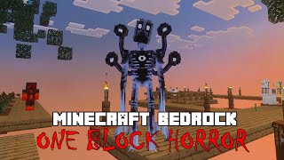 The Knocker Datang dan MENGHANTUIKU di Minecraft: Bedrock Horror One Block #5