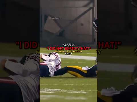 Top 10 unexpected moments in NFL history | Part 1