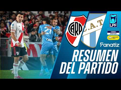 Temps forts du match River Plate - Tucumán