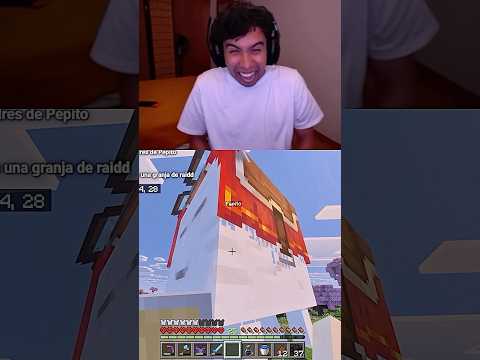 “Mal padre” |Twitch: El Abrahaham | #humor | #elabrahaham | #minecraft | #twitch | #clips | #shorts