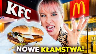 TESTUJĘ NOWOŚCI FAST FOOD z MCDONALDS, KFC I BURGER KING | Agnieszka Grzelak Vlog