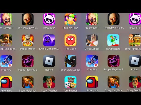 Scary Neighbor 3D,Hantu Tung Tung,Roblox,The Baby In Yellow,Poppy Playtime 4,Grimace Monster........