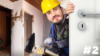Die WAND muss WEG🔨 | Wohnungsprojekt #2