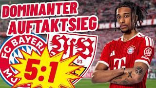 BAYERN macht einfach WEITER 🔥 FC Bayern vs VFB Stuttgart (5:1) | Das Fazit