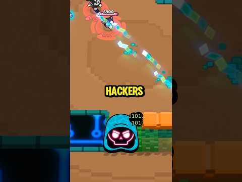 10k 8-Bit vs Hackers 🏆 #brawlstars #maxrank #maxtier #8bit #hacker #worldrecord