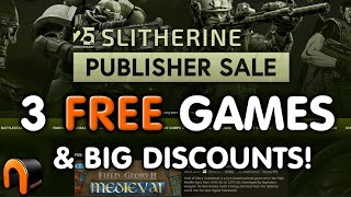 Slitherine 25th Birthday Day - 3 FREE GAMES & Big Discounts! (OVER!)