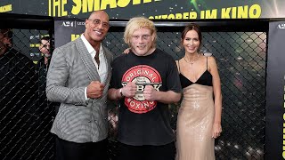 Ich hab The Rock getroffen und Chicken in Berlin gegessen + Boxautomat Challenge