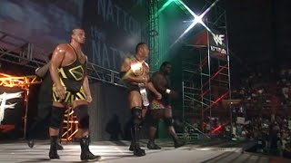 The Rock w/ The Nation Vs Vader - RAW IS WAR!