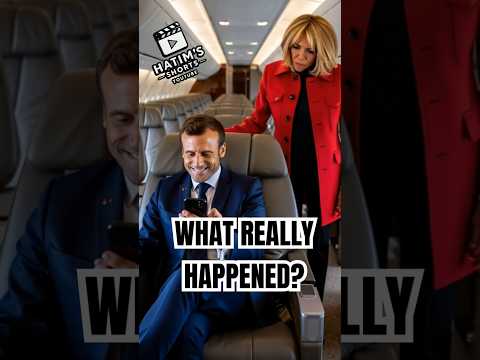 What really happened on the flight to Vietnam? | Macron & Brigitte AI Parody