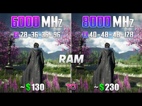 RAM 6000MHz CL28 vs 8000MHz CL40 - Timings or Frequency Which is More Important for Gaming?