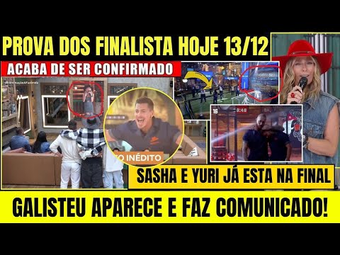 A FAZENDA 16, SASHA E YURI VENCE PROVA ESPECIAL DOS FINALISTA E TEM VAGA NA FINAL DA TEMPORADA