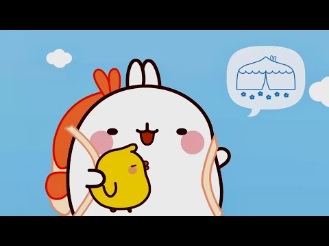 Molang  💚 Những người cắm trại 💚 Phim Hoạt Hình Vui Nhộn Cho Trẻ Em