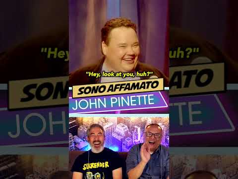 ?JOHN PINETTE ? SONO AFFAMATO ??#italy #reaction #comedy #funny #food #hilarious #clean #travel