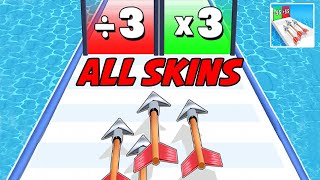 All Skins of Arrow Run Race: Archery Games