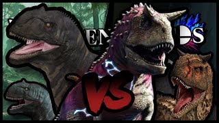 CARNOTAURUS VS MAJUNGASAURUS RAP || #DLRH JURASSIC WORLD REBIRTH RAP || Zigred (Prod.H3)