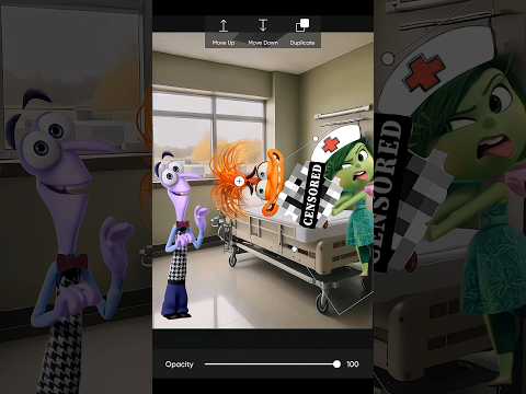 Pov Anxiety and Anger came to the maternity ward / Inside Out 2