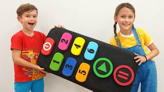 Aventura infantil con el control remoto mágico