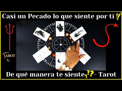 👹ES CASI UN PECADO LA FORMA EN QUE SIENTE POR TI👹TE AMA? TE EXTRAÑA❓❤️LECTURA DE CARTAS TAROT❤️AMOR