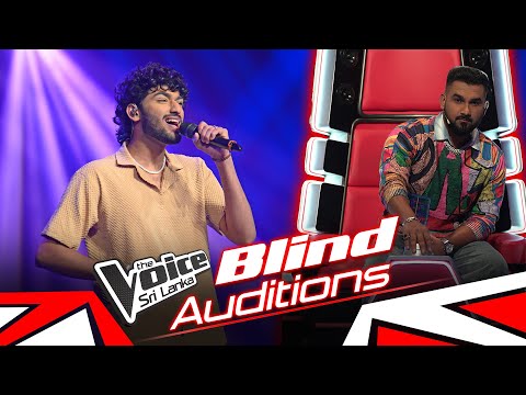 Dulshan Rajangana | Dagalanna ba(දඟලන්න බෑ) | Blind Auditions | The Voice Sri Lanka