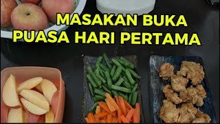 MASAKAN BUKA PUASA PERTAMA