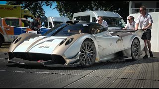 Pagani Huayra R Evo Roadster – The Wildest Open-Top Track Beast at Goodwood!