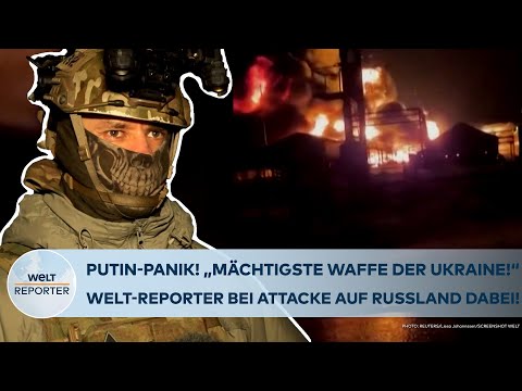 UKRAINE-KRIEG: Putin in Panik! "Mächtigste Waffe!" So läuft eine Attacke auf  Russlands Hinterland