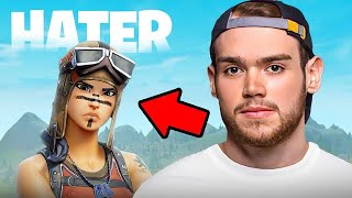 I Played Fortnite with my BIGGEST Hater!