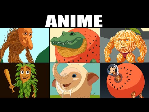Italian Brainrot But They All Evolved Brainrot but ANIME