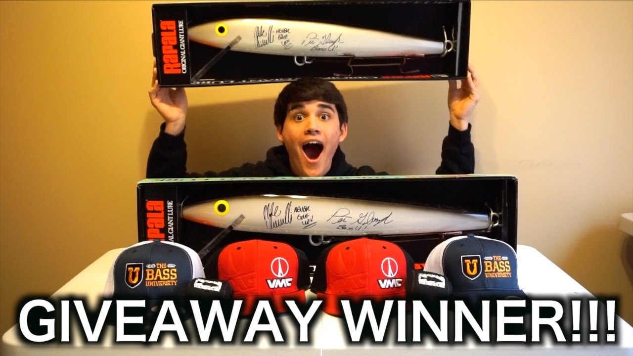 GIVEAWAY WINNER + FISH CATCH: )