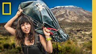 YouTube video thumbnail: I Tried Being a Porter on Africa's Tallest Mountain