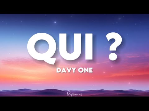 Davy One - Qui ? (paroles tiktok) | je me suis direct demandé que si c’était pas moi le meilleur