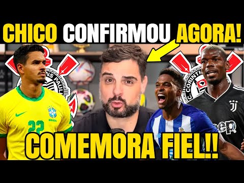 🚨VAZOU INFORMAÇÃO DO CORINTHIANS! BASTIDORES DO MERCADO DA BOLA! CHICO GARCIA TRAZ NOTÍCIA DO TIMÃO