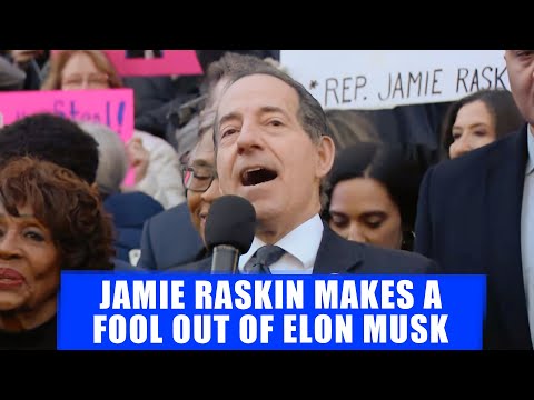 Jamie Raskin Slams Elon Musk’s Treasury Takeover