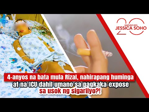 Bata namatay sa usok ng yosi? | Kapuso Mo, Jessica Soho