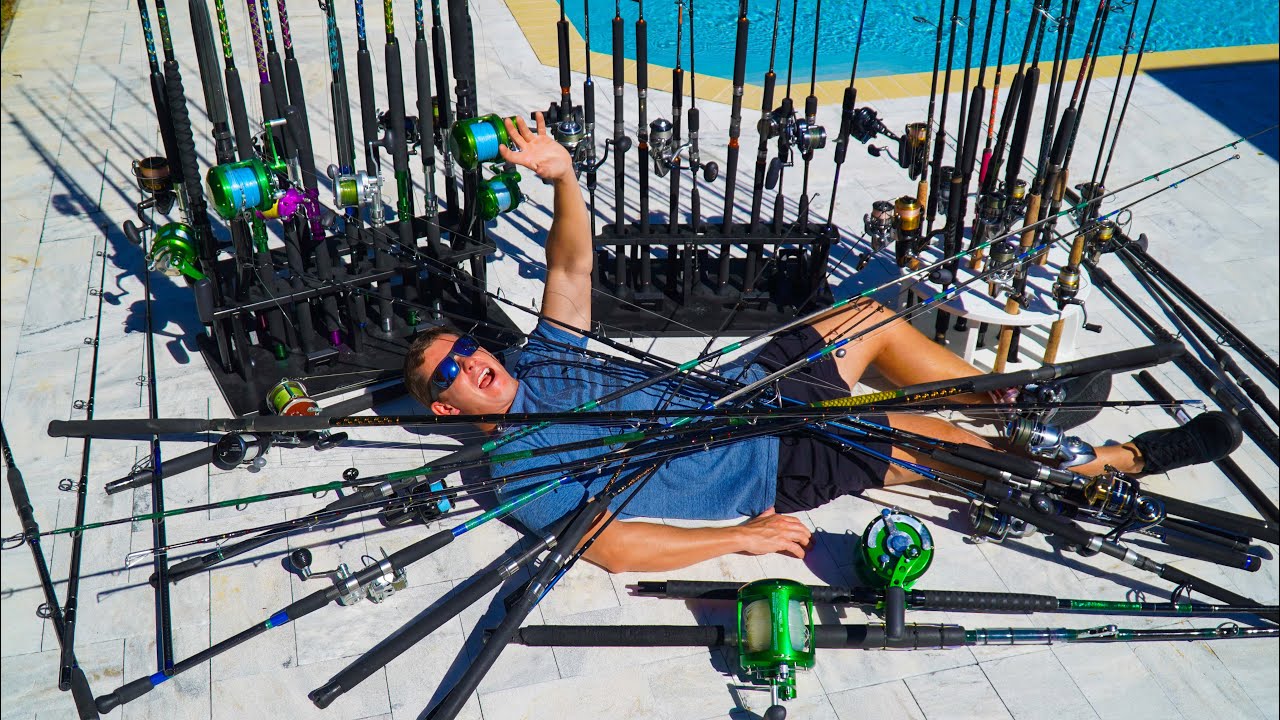 MY EXPEN IVE ADDICTION. Rod and Reel Arsenal