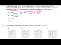 Algebra and Trigonometry Concepts Review