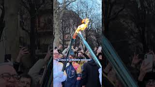 A ‘once-in-a-lifetime’ moment as an Olympic torchbearer requires some prepartion 🔥#olympics