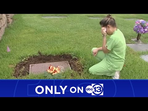 Grieving families 'preyed on' by thieves at a Southeast Houston cemetery