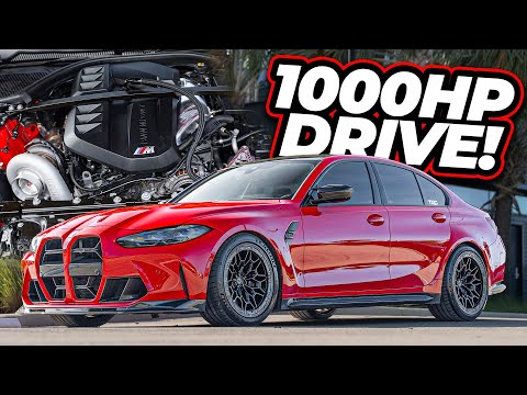 1000HP AWD BMW M3 FIRST DRIVE + NEW WHEELS! (We Built the Ultimate Daily)