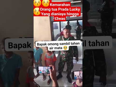 Siapa Yang Tidak Marah Begini #viralvideo #reels #videoviral #fypシ゚viral #tni #lucky #sedih #marah