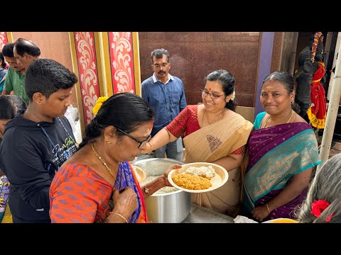 Kavitha samayalarai/ புரட்டாசி சனிக்கிழமை பூஜை🙏 அன்னதான சேவை🙏ஶ்ரீ வேணுகோபாலசாமி கோவில் கோவை/Prasadam