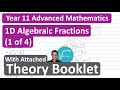 Simplifying Algebraic Fractions
