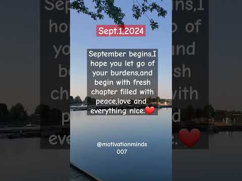 September is going to be God-did-it month ? #shorts #fyp #love #peace #maybethistime #quotes #viral