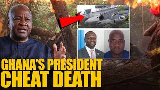 Ghana President Narrowly Escapes Helicopter Crash As Two Ministers Die