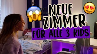 LIVE REAKTION - SO haben sie auf ihre NEUEN ZIMMER reagiert 😱😍