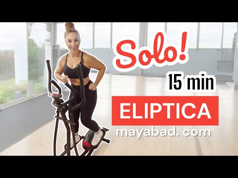 Solo! 15 min ELIPTICA Fácil! para PRINCIPIANTES  -  video 1690 may abad