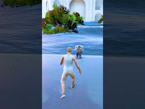 Gta 5 : Adam बचा पाएगा Sunami से बच्चे को 😭 #gta5 #gtav #gta #shorts