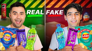Fake Vs Real FOOD Brands CHALLENGE